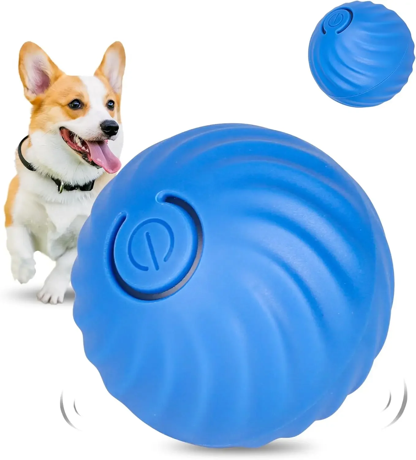 Interactive Cat & Dog Ball, Auto-Moving Electric Cat & Dog Toy Ball, Electronic Auto Rolling, Cat & Dog Toy, USB Charging 2
