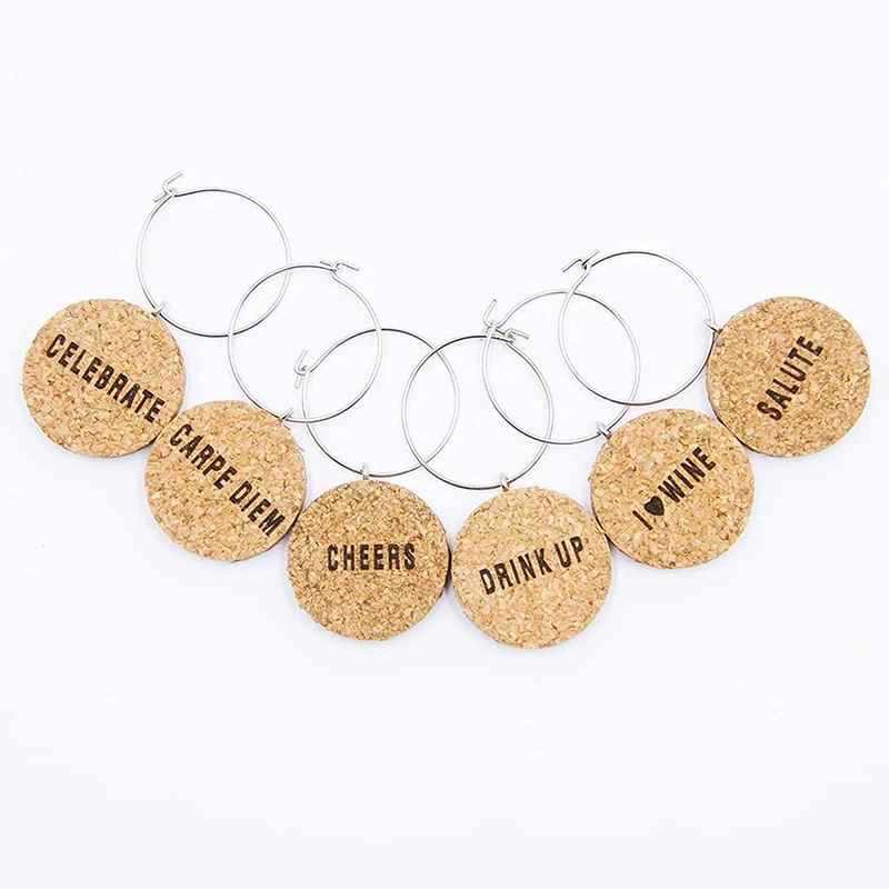 Wine Glasses Markers Glass Drink Markers Glass Party Decor Glass