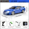 Mini Toys 1/18 LDRC LD1899 R34 RC Racing Car RWD Radio Control Drift Vehicles Model Gyroscope with Light System Boys Gifts 6