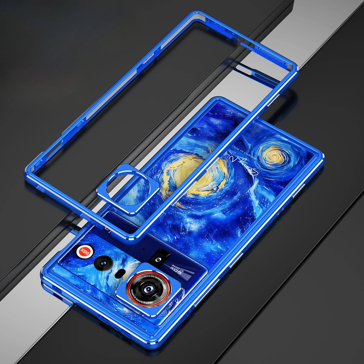 Premium Metal Frame Phone Case with Lens Protection and Heat Dissipation Features