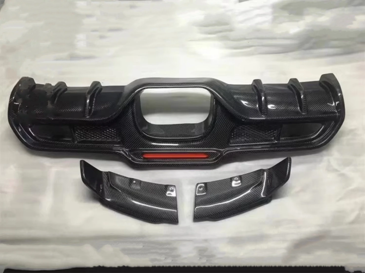 

Rear Lip assembly for BMW Mini JCW F55 F56 2015 carbon fiber body kit Car Accessories