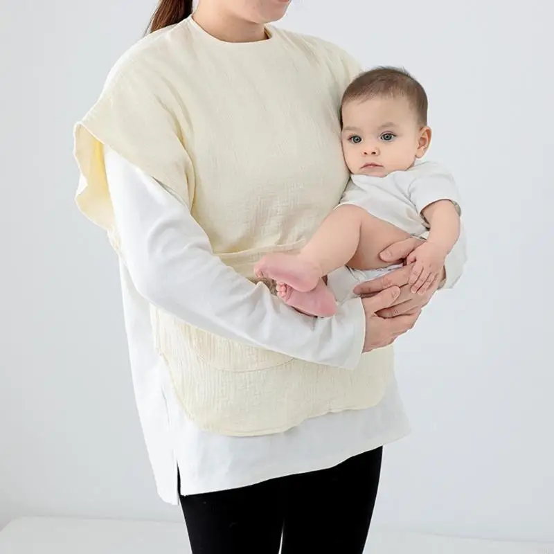 Multifunctional Nursing Cover Privacy Protective Sleeve for Easy Breastfeeding Open Back Wearble Designing