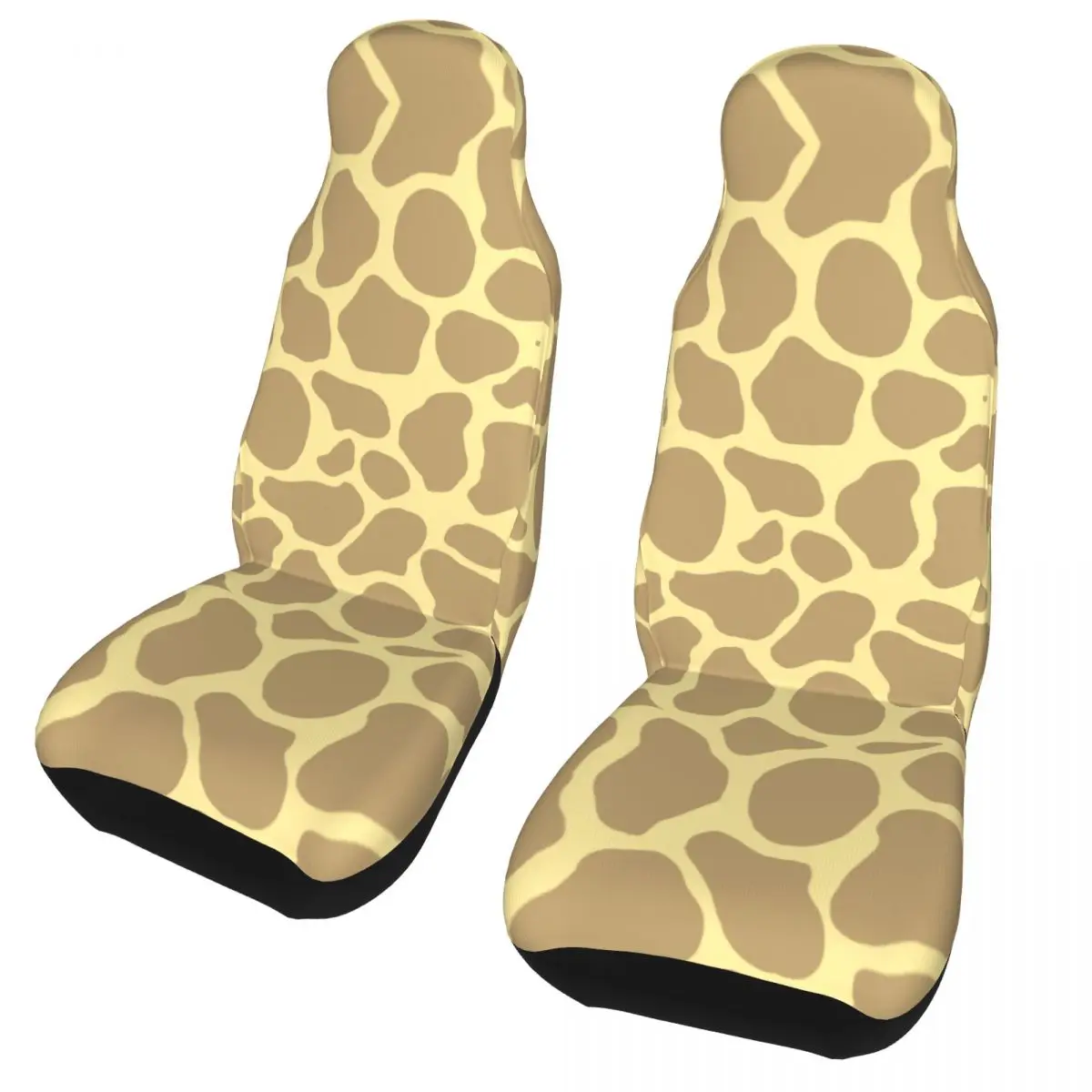 

Giraffe Skin Universal Car Seat Cover Protector Interior Accessories Women Animal Fur Car Seat Covers Polyester Car Styling