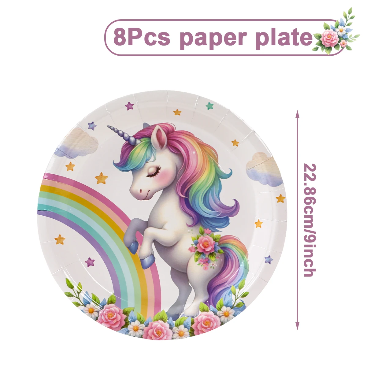 Einhorn Einweg-Kunststoff-Tischdecke Einhorn Geburtstag Party Dekor Kinder Mädchen Hochzeit Geburtstag Party Supplies Gefälligkeiten Babyparty – Detail 23