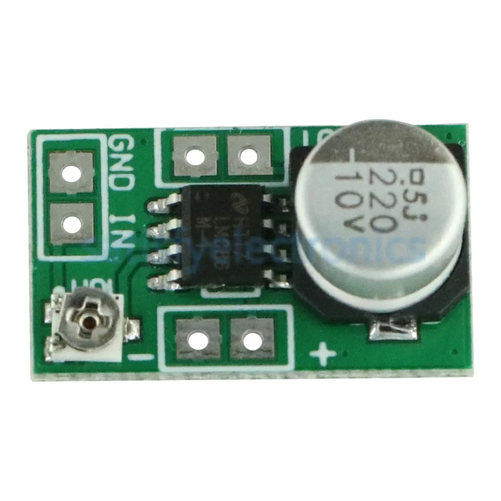 

Плата аудио усилителя мощности Mini LM386 DC 3 ~ 12V 5V Micro Amp модуль 750mW