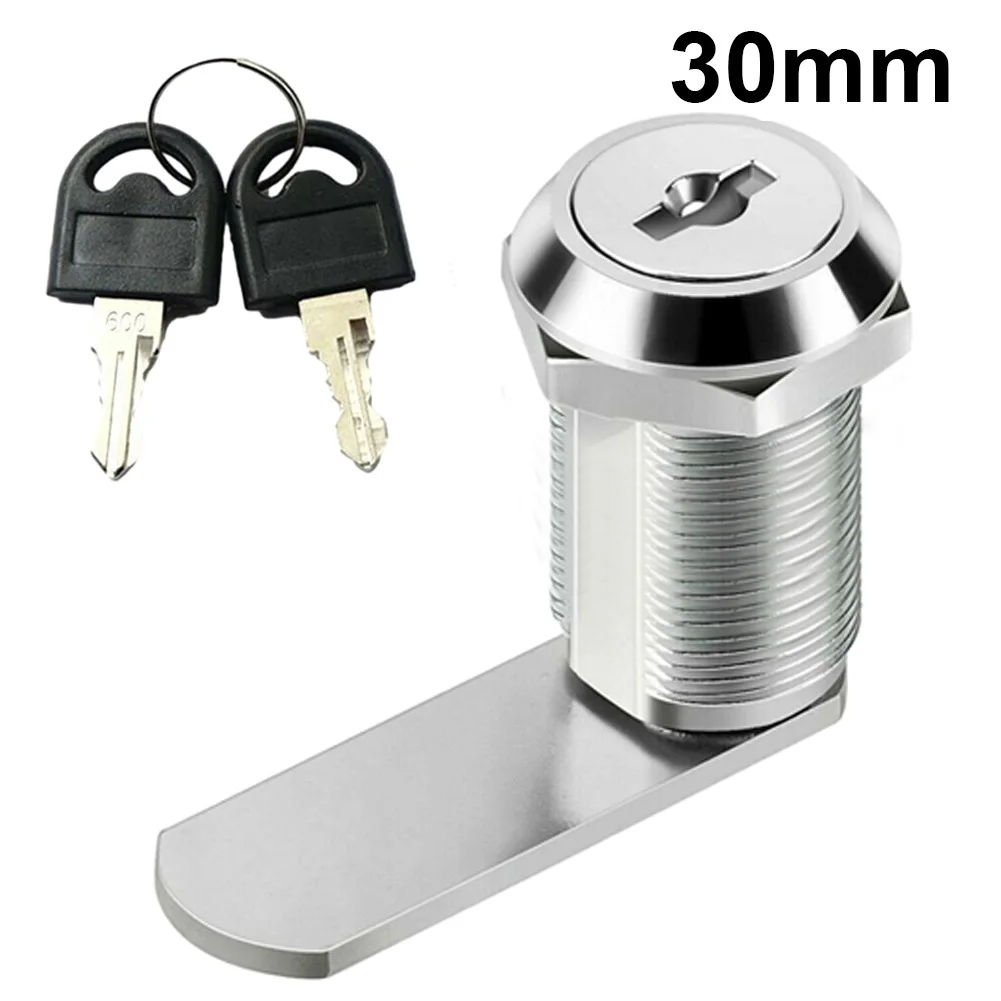 Secure Drawer and Cabinet Tongue Lock with Dual Keys - Premium Furniture Hardware