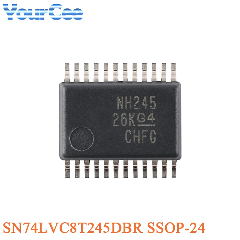 Youmile 8 pezzi SN74LVC245AN Bus TRANSCEIVER 74LVC245 8 bit DIP-20 con uscite a 3 stati IC SN74LVC245A 8 pezzi DIP IC Chip Socket Adapter