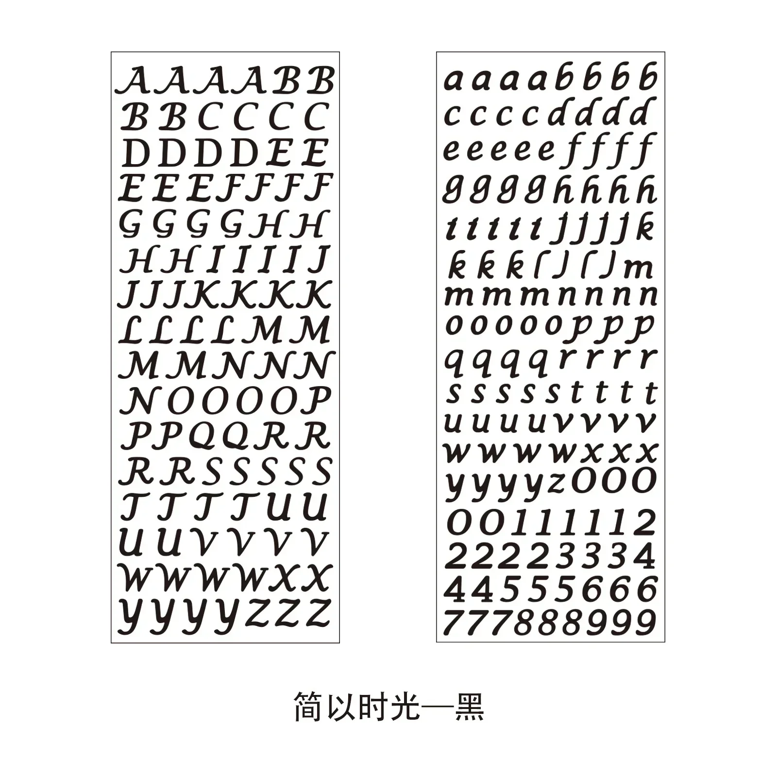 Keyboard Stickers Letter Stickers Number Stickers 2 Sheets Number Letters Alphabet Plaid Decorative Stickers For Scrapbooking Photo Album Card Making Dairy Decoration Journal DIY