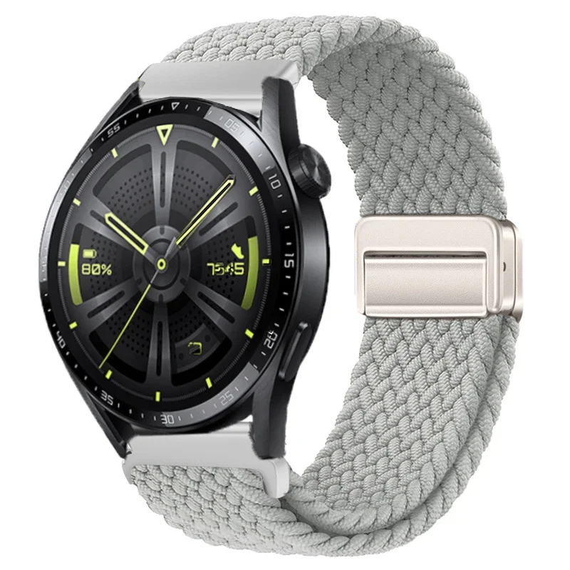 Nylon Braided Watch Strap - Durable Fabric Bracelet Wristband