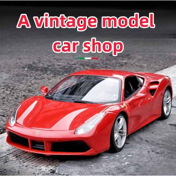 A Vintage Model Car Shop Store