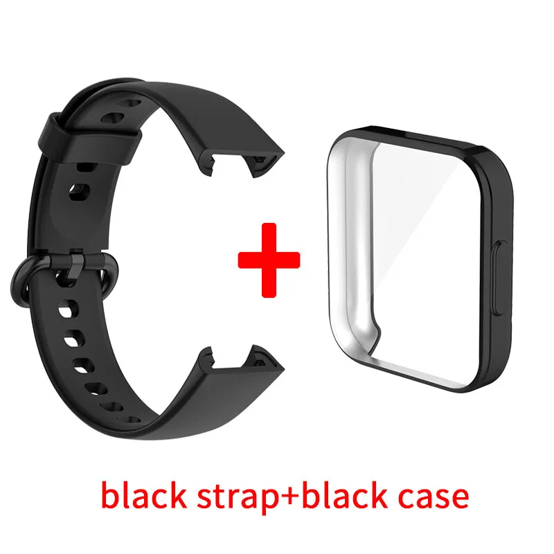 Silicone Protective Strap and Case for Smart Watch - Premium Wristband Bracelet Accessories