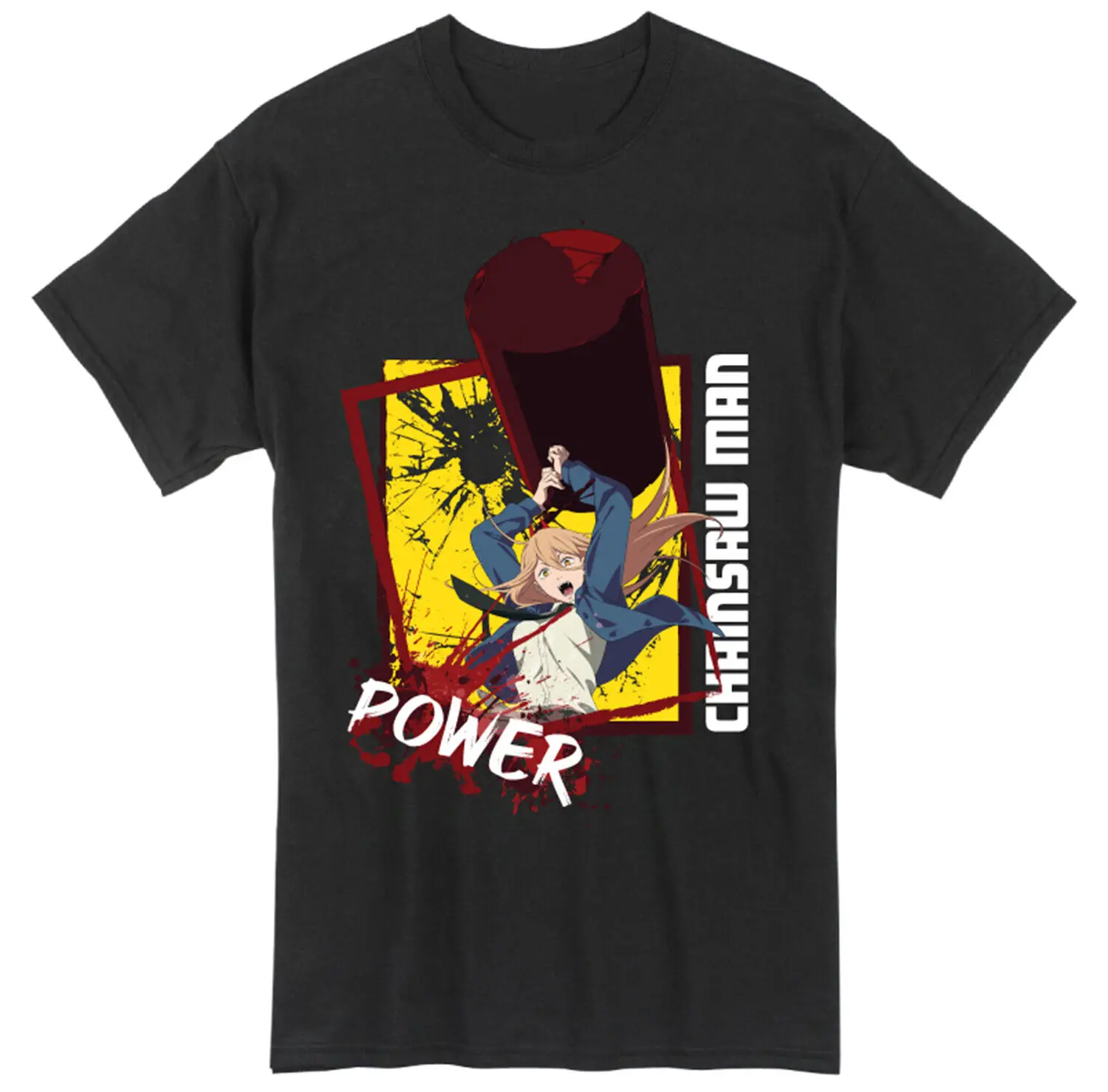 

*Legit* Chainsaw Man Blood Fiend Power Anime Unisex Official T-Shirt #416607