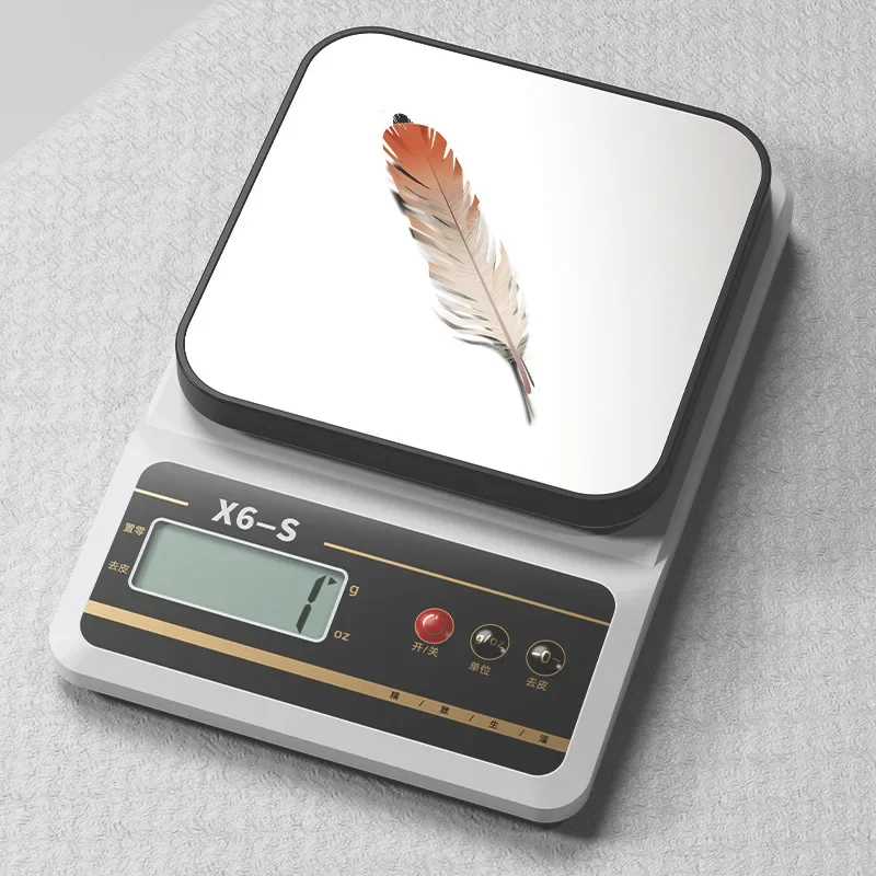 

LED Display High-precision Electronic Scale, Rechargeable Electronic Scale Waterproof Function Multi-functional Electronic Scale