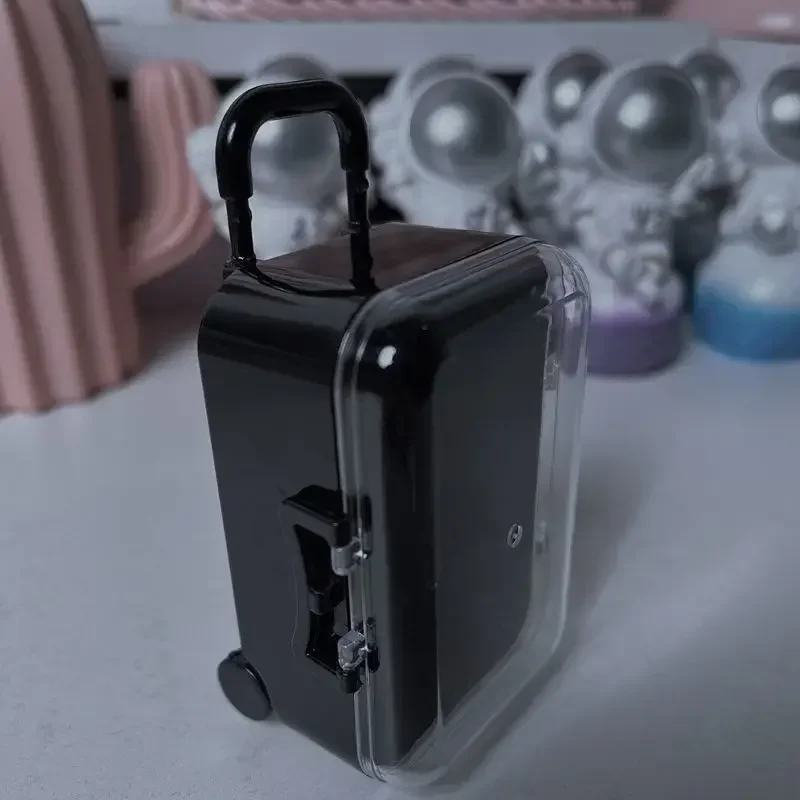 Labubu Mini Storage Box 17cm Transparent