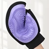 Pet Bath Massage Gloves Cat Hair Deshedding Brush Remover Brush For Animal Gloves Dog Comb For Cats Bath Clean Massage 3