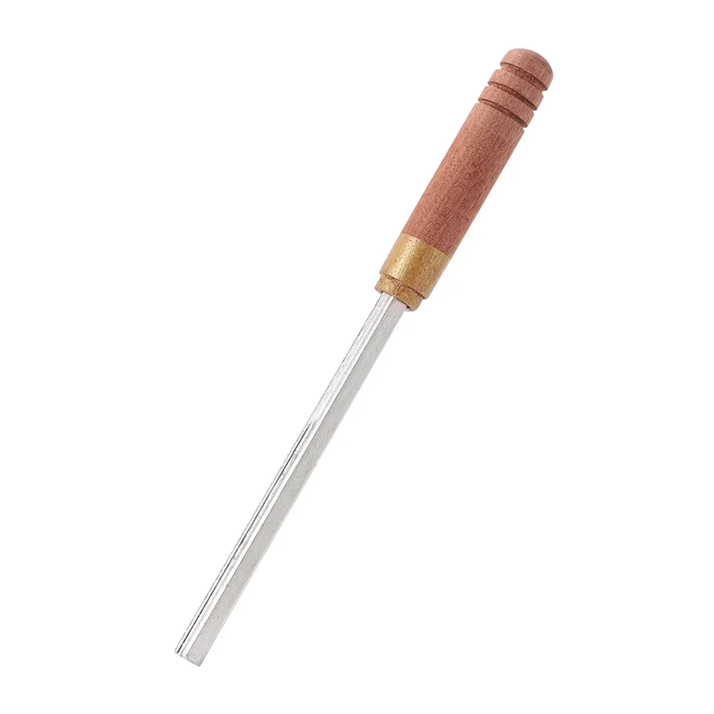 Guitar Fret Crowning File Wooden Polished Guitar Repair Maintenance Luthier Tool