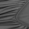 Fitted Bed Sheet with Elastic Band Solid Color Anti-slip Adjustable Mattress Cover for Single Double Queen King Bed 6