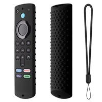 1/2PCS Protective Case Cover Silicone Sleeve Shockproof Anti-Slip Replacement For Amazon Fire TV Stick 4K Max Remote Contro 2