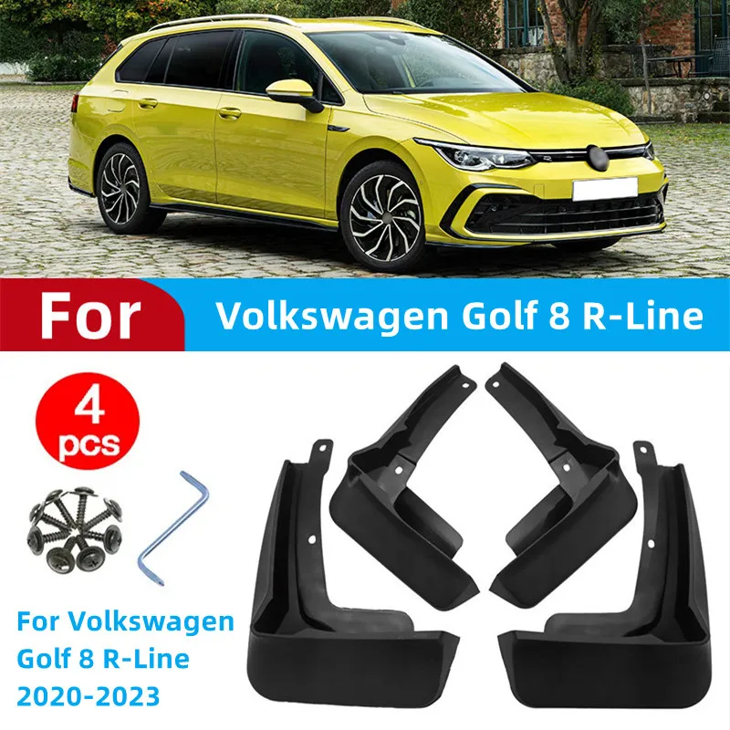 

4 шт., щитки от грязи для VW Volkswagen Golf 8 R-Line 2020 2021 2023