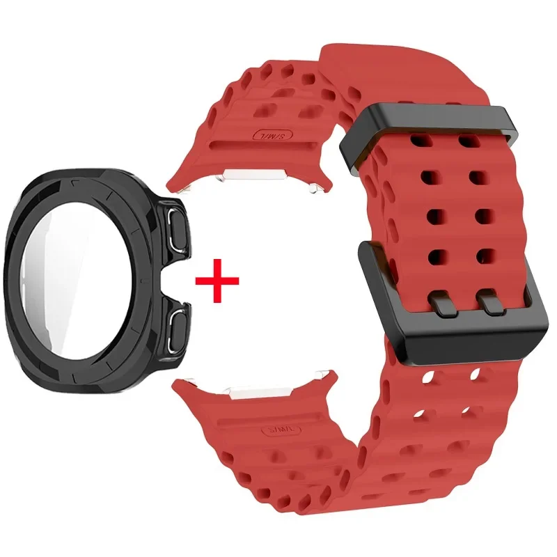 Ultimate 2-in-1 Watch Protection & Style Set with Strap, Case, and Screen Protector