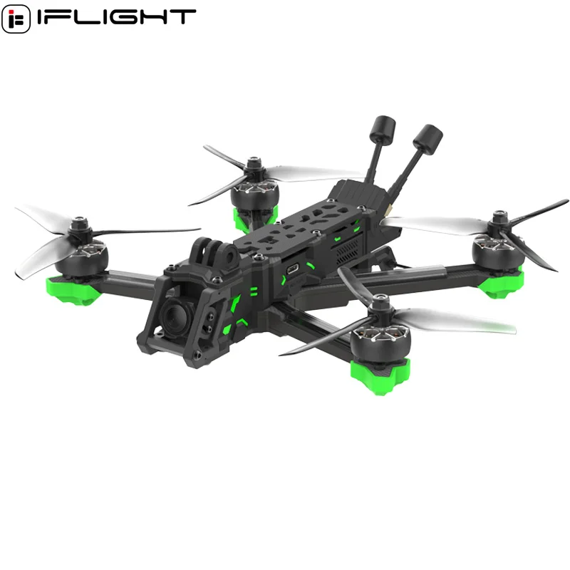 

iFlight Nazgul Evoque F5 V2 HD 5inch 6S FPV Drone BNF F5X F5D（Squashed-X or DC Geometry）with GPS module/ DJI O3 Air Unit for FPV