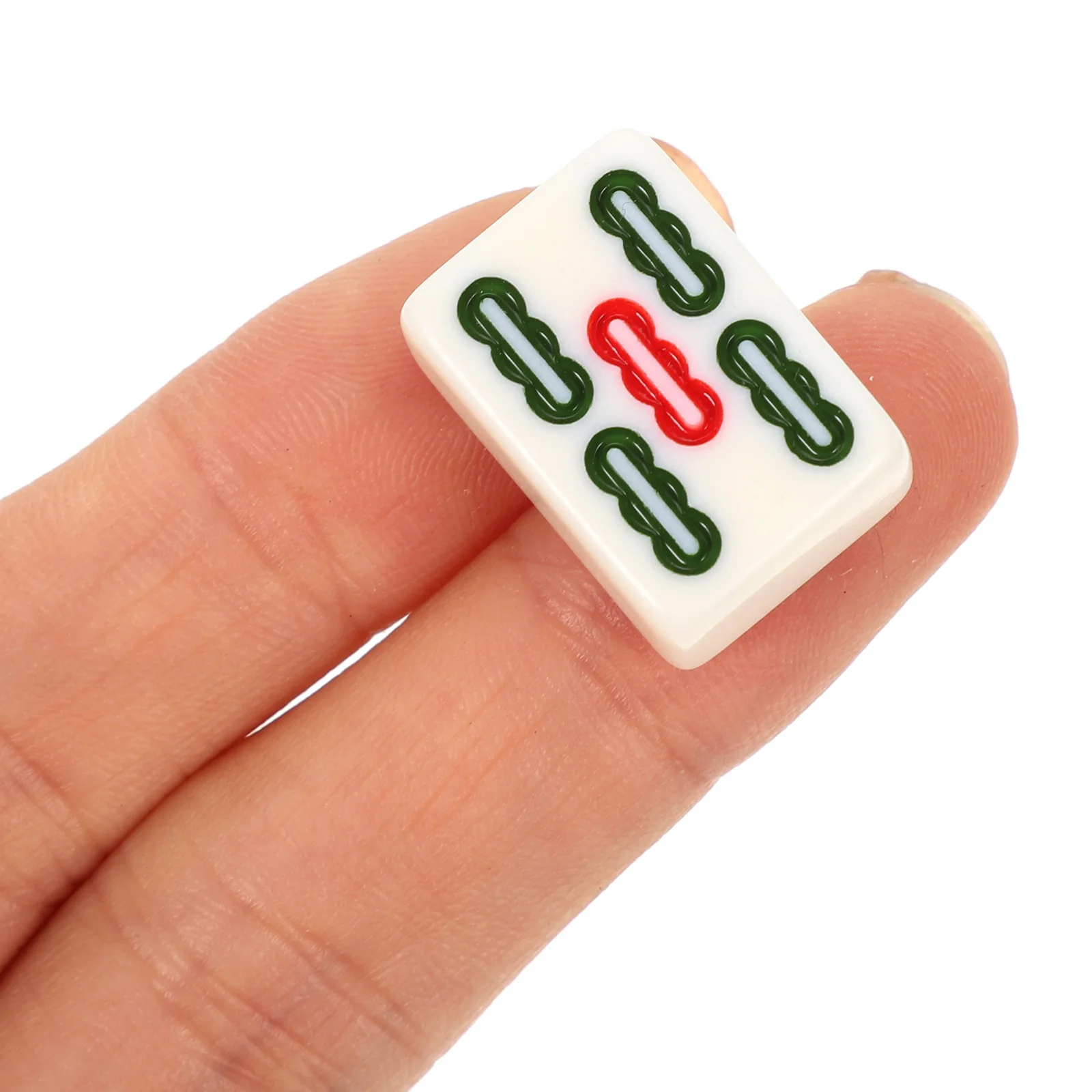 Portable Chinese Traditional Travel Travel Set Game Set Chinese Mah Mini Jongg Portable Tiles Sets Travel Jong Majiang Kit 5
