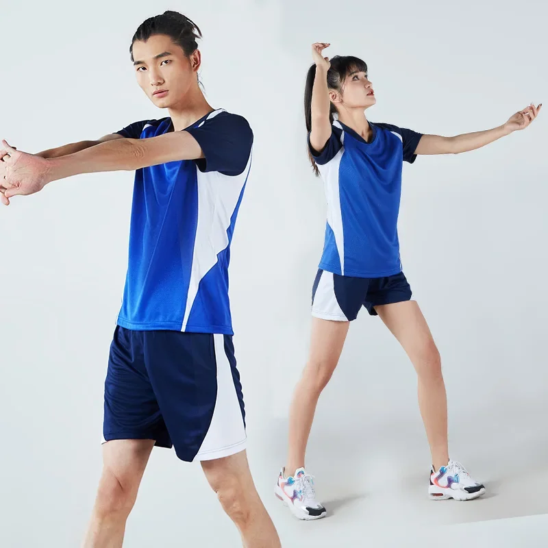 New Professional Women Volleyball Jerseys Uniforms Sportwear Suit Mens Volleyball Sleeveless Training Kits