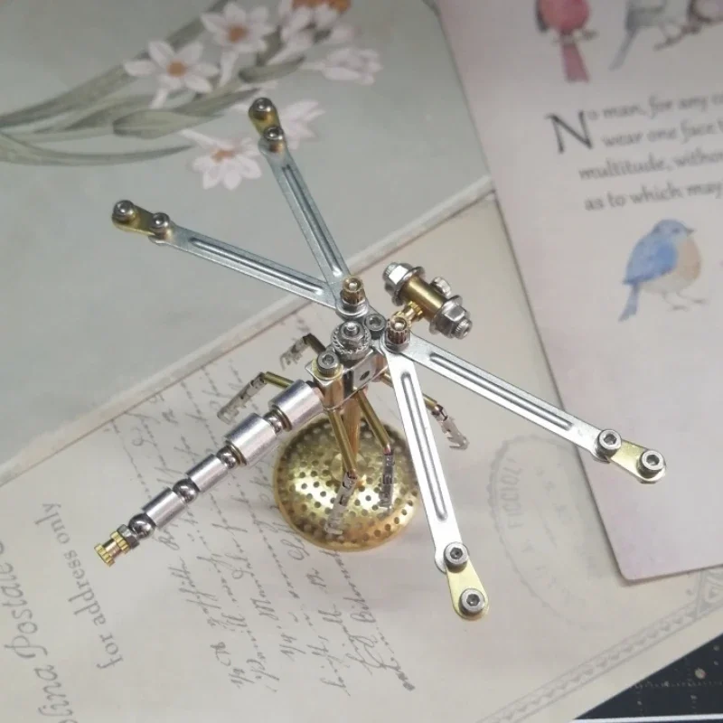 Mechanical Insects DIY Dragonfly Metal Model Building Kits for Adults Steampunk Assembly 3D Puzzle Children Toys Crafts