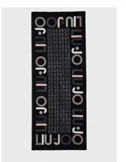 

Оптовая продажа-женский классический модный шарф liu.jo с черными буквами для сохранения тепла