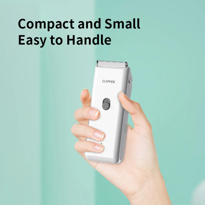 Dog Cat Home Hair Clipper Waterproof Electric Pet Hair Haircut Trimmer Shaver USB Rechargeable Dog Grooming Tools Low Noise