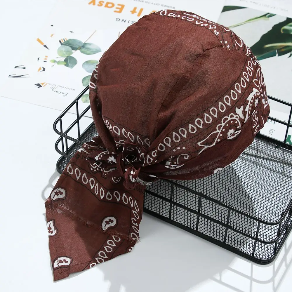 Unisex Quick Dry Cotton Headscarf Pirate Hat 2