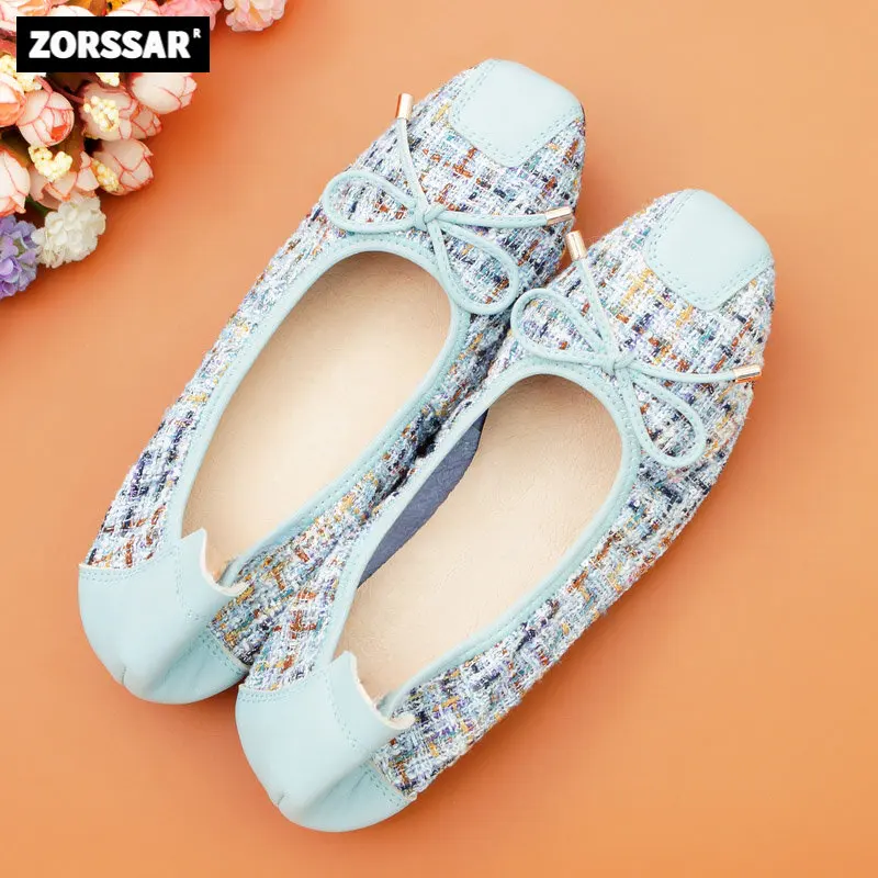 

Ladies Ballet Flats New In Sandals Women Lolita Casual Outside 2023 Summer Fashion Slides Butterfly-Knot Female Loafers Shoes