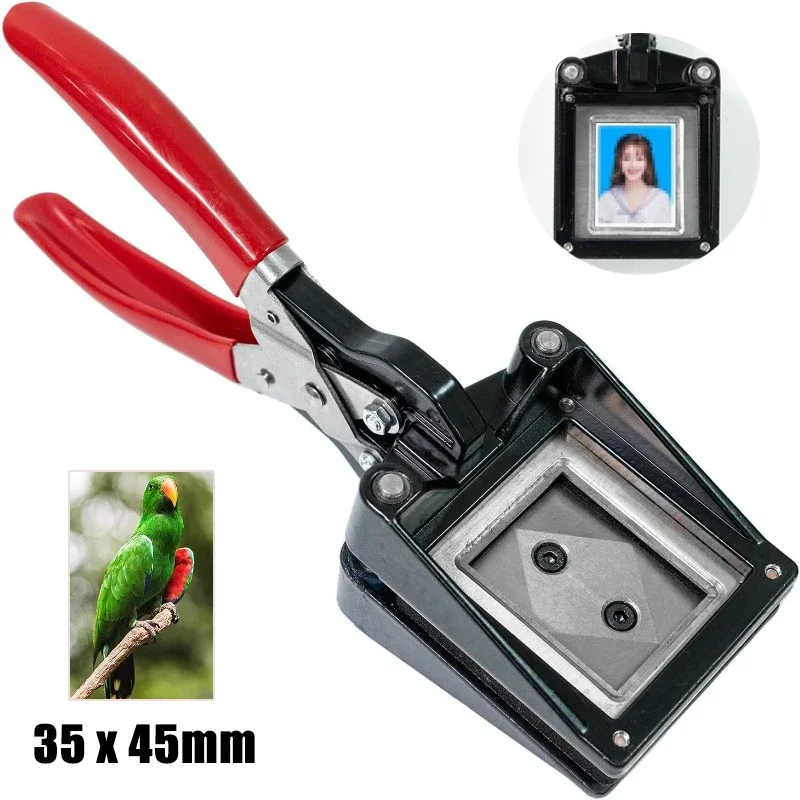 Handheld Photo Pliers Passport Photo Cutter Quick Cropping Tool Precision Cut Picture Cutter Picture Trimmer 35X45mm