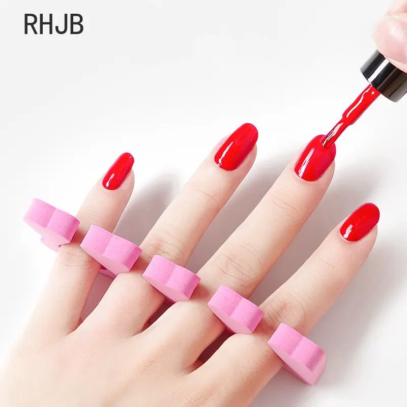 100/200/400pcs Nail Art Toe Separators Soft Sponge Fingers Foot Gel UV Polish Coating Painting Manicure Pedicure Tools Foam