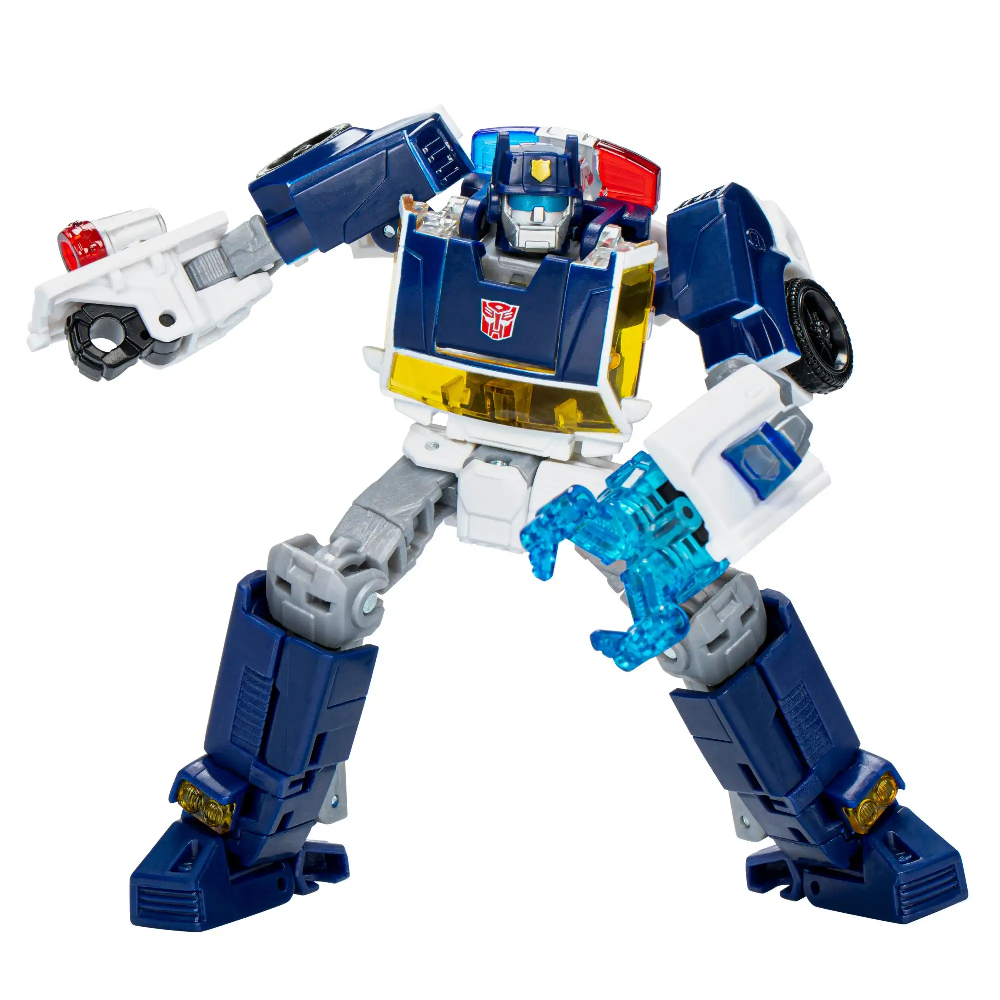 

Transformers Legacy United Deluxe Class Rescue Bots Universe Autobot Chase 5.5 Inch Action Figure Collectible Model Toy Gift