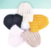 VISROVER 10 Color Rabbit Cashmere unisex Woman Winter Hat With Lurex Autumn Beanies Cashmere Woman Warm Rabbit Fur Skullies Gift 5