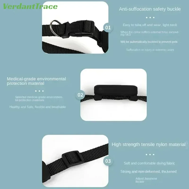 Find My Pet Positioning Collar Waterproof Dog Gps Animal Tracking Movement Alert Anti Lost Tracker Cats Remote Global Locator animal tracking collar