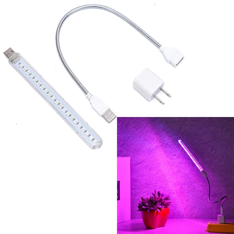 

USB LED Grow Light Full Spectrum 10W DC 5V For Plant Lighting Phyto Lamp