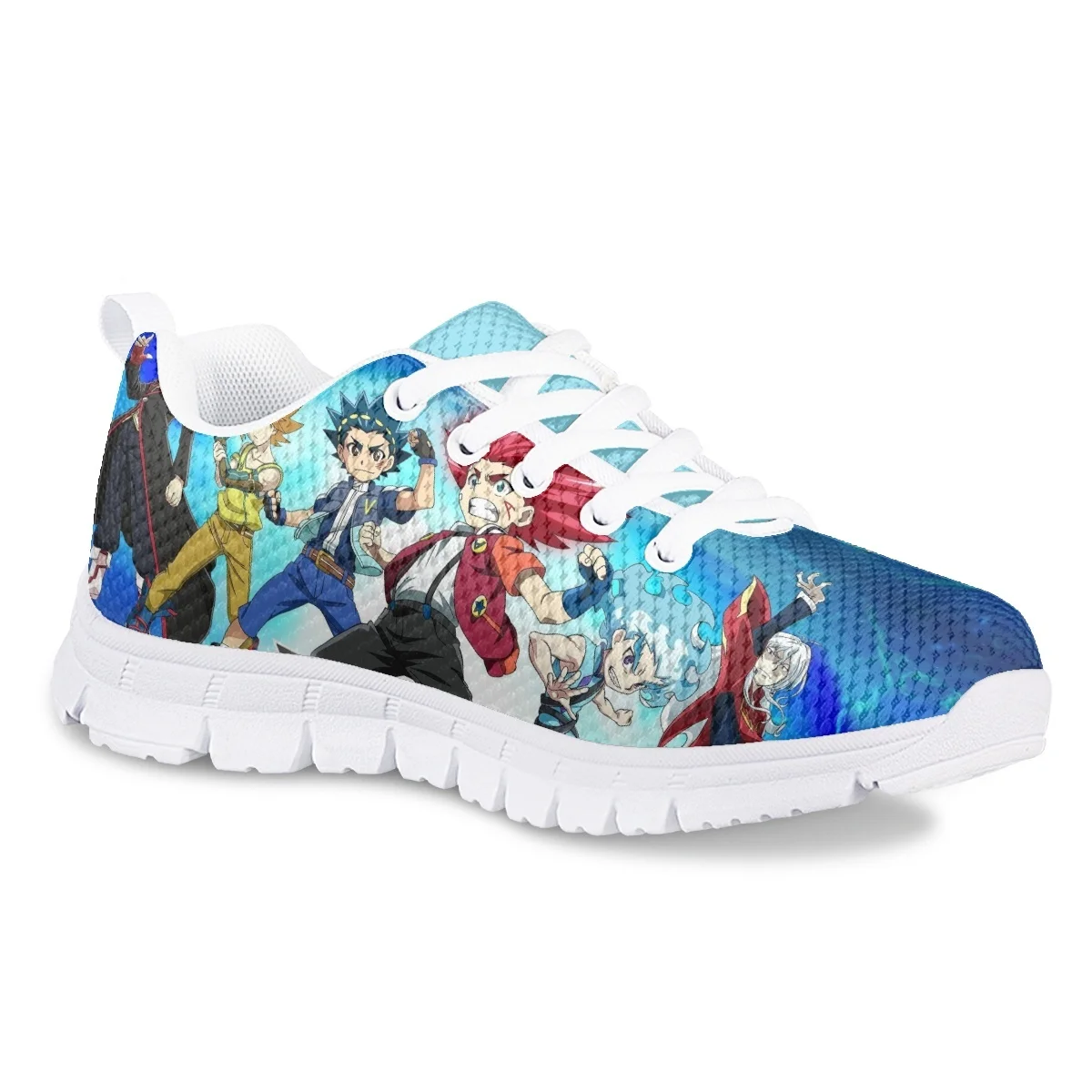 

Nopersonality Fighting Manga Leisure Shoes Kids Beyblade Burst Children's Trainers EVA Baby Strap Running Sneakers Street