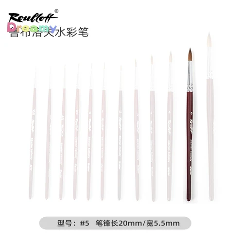 Kolinsky Sable Brushes Miniatures  Winsor Newton Watercolor Brushes -  Series 7 - Aliexpress