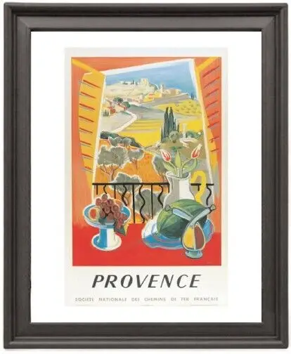 

Framed Poster France Provence 1 Picture Frame 16x12 inches Photo Paper Print
