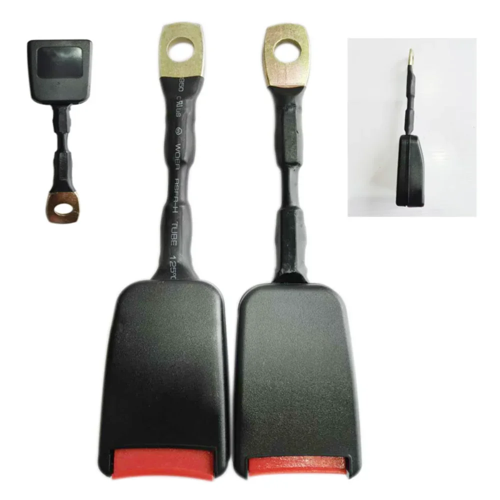 20cm Steel Wire Base Car Seat Belt Base Socket Car Safety Belt Lock Usb Long Wire Rope Holders Accessories Safety Long