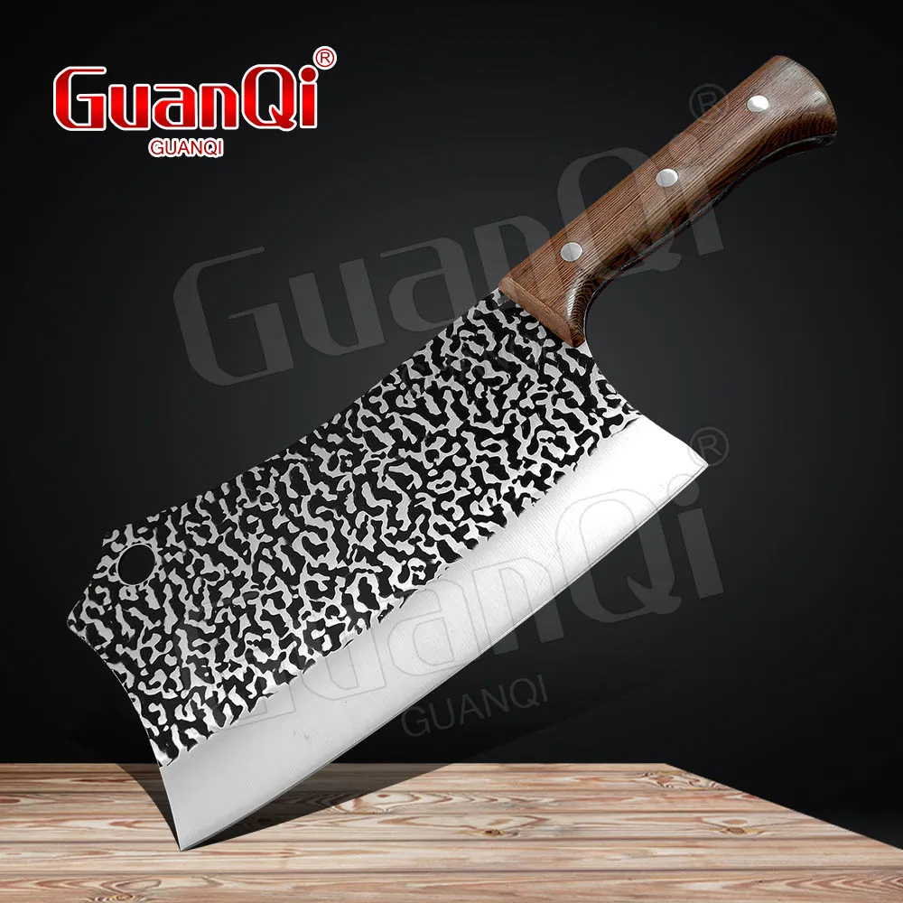 Professional Kitchen Knives Hand 5cr15 Stainless Steel Butcher