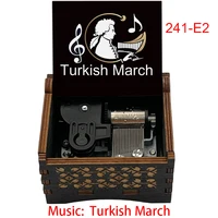 Mozart Rondo Alla Turca Turkish March Mechanical Music box 18 note for Teens Kids Birthday Christmas New Year Gift 2