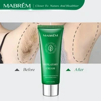 MABREM Hair Removal Cream Painless Hair Remover For Armpit Legs and Arms Skin Care Body Care Depilatory Cream 40g For Men Women 2