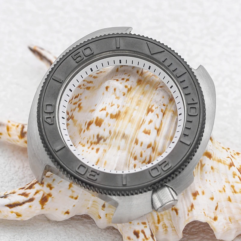 Seiko Mod Skx Case Turtle Case 28.5Mm Dial Skx Bezel Insert Adatto A Nh35 Nh36 Movimento Automatico 6105 6309 Custodia Per Orologio Subacqueo