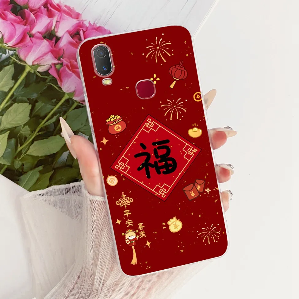 Clear Cute Cat Floral Soft Back Cover - Luxury Painted Design