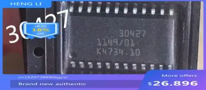 

100% NEW Free shipping 30427