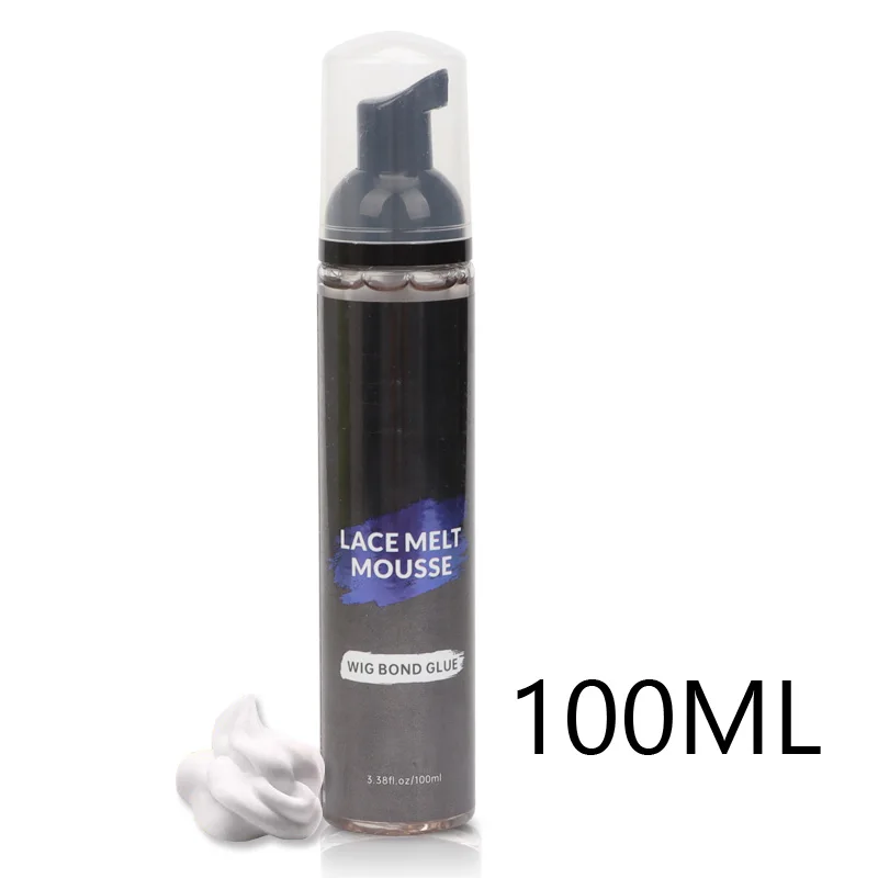 Olivenöl Hold & Shine Wrap/Set Mousse 3,38 ml/3,38 oz-Perücke Bond Kleber Spitze Schmelz mousse ml/oz-Spitze Haar Perücken tragen Werkzeuge – Detail 4