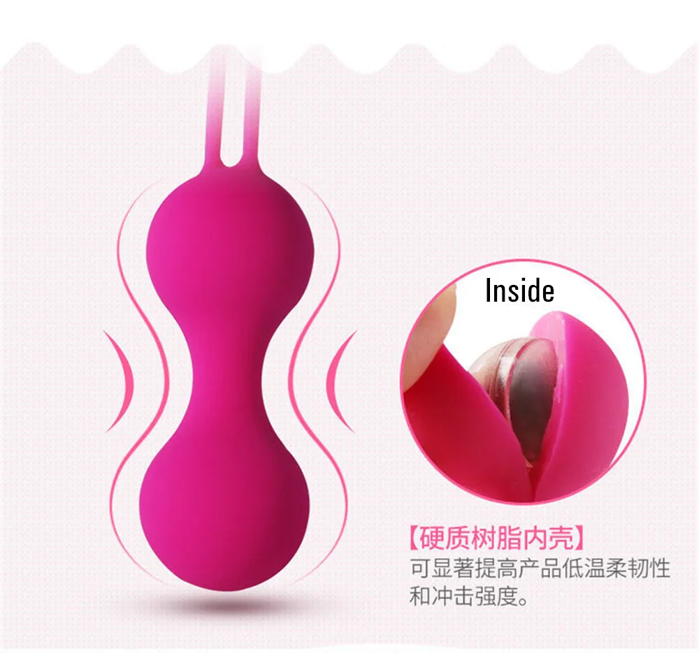 Beads Vaginal Ball Sex Toys for Women Silicone Smart Geisha Kegel Ball Simulator Vagina Chinese Ben Wa Ball Tightening Exerciser S6b8d978d77f24b29adb2c0da6d97494dy